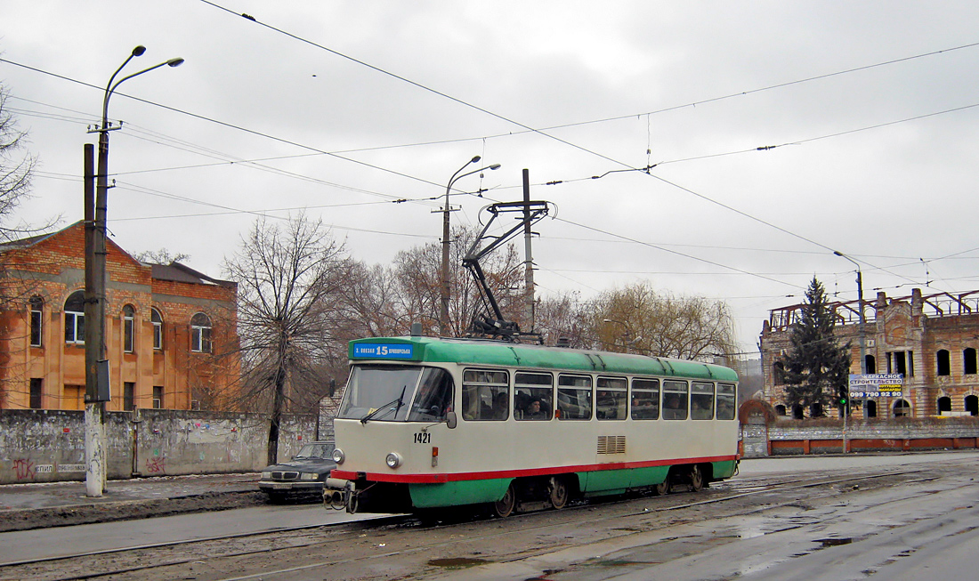 Днепр, Tatra T4DM № 1421