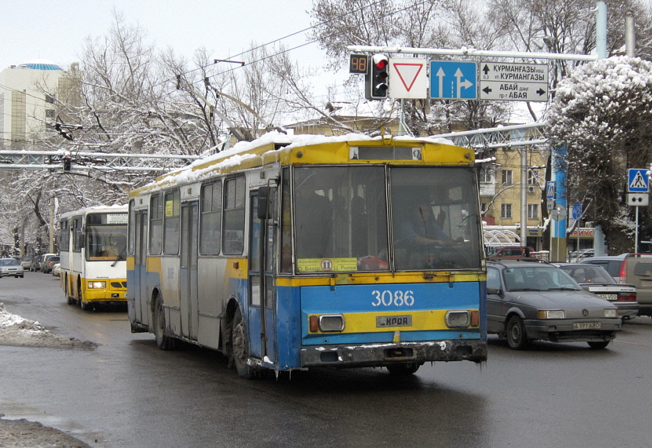 Алматы, Škoda 14Tr07 № 3086
