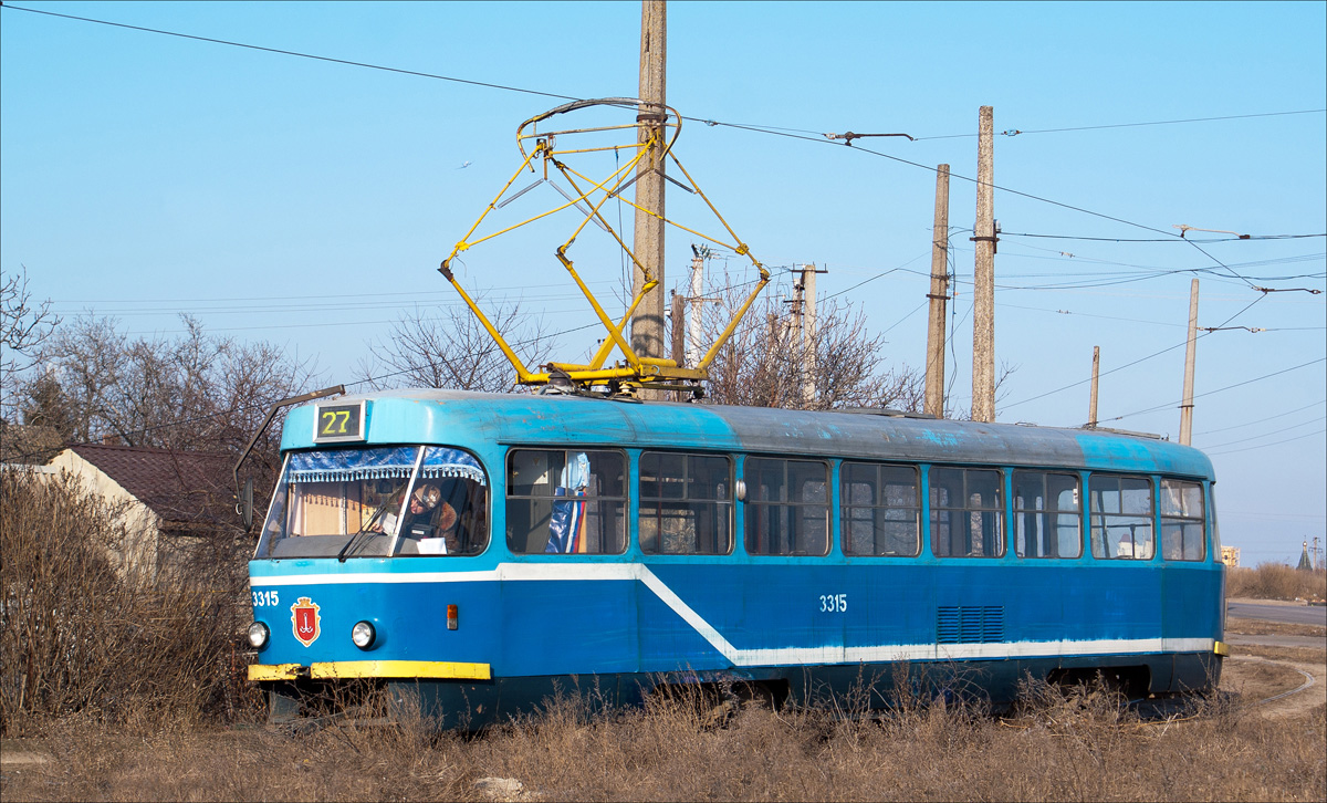 Одесса, Tatra T3R.P № 3315