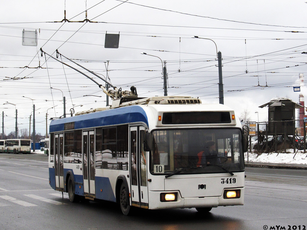 Санкт-Петербург, БКМ 321 № 3419