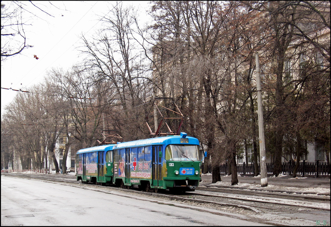 Днепр, Tatra T3R.P № 1383