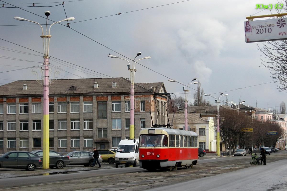 Каменское, Tatra T3SU № 655