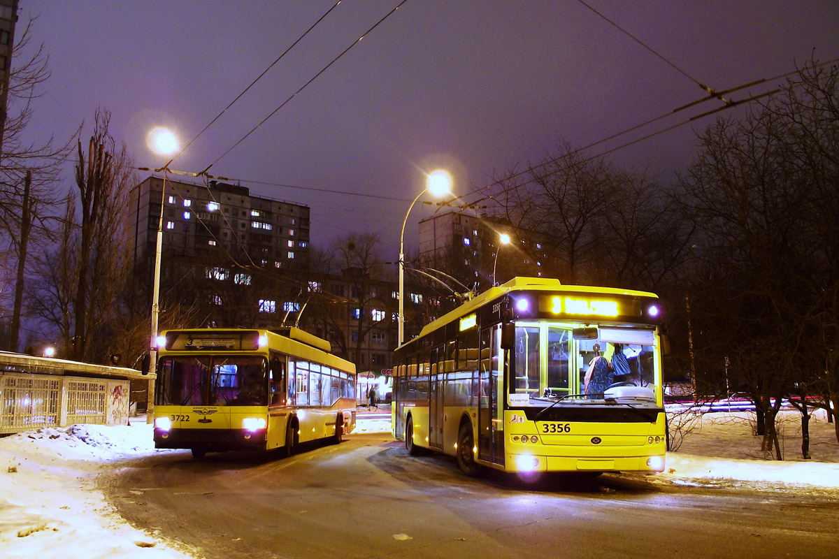 Киев, Богдан Т70110 № 3356