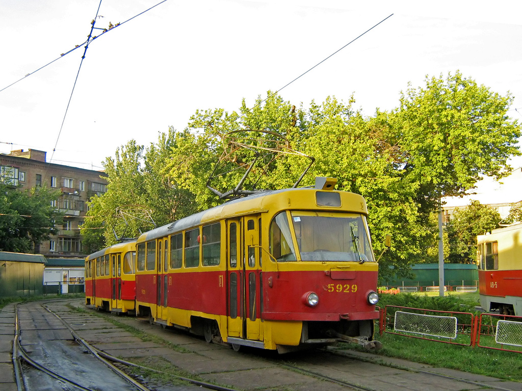 Киев, Tatra T3SU № 5929
