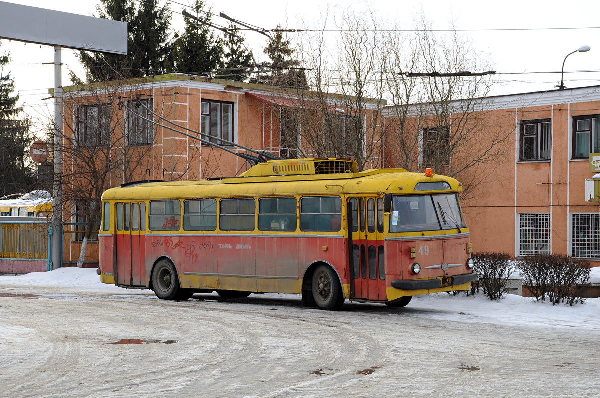 Луцк, Škoda 9Tr19 № 49