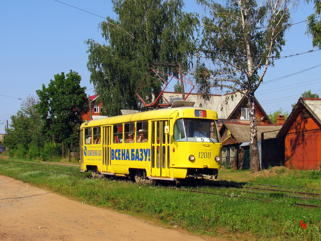 Ижевск, Tatra T3SU № 1208