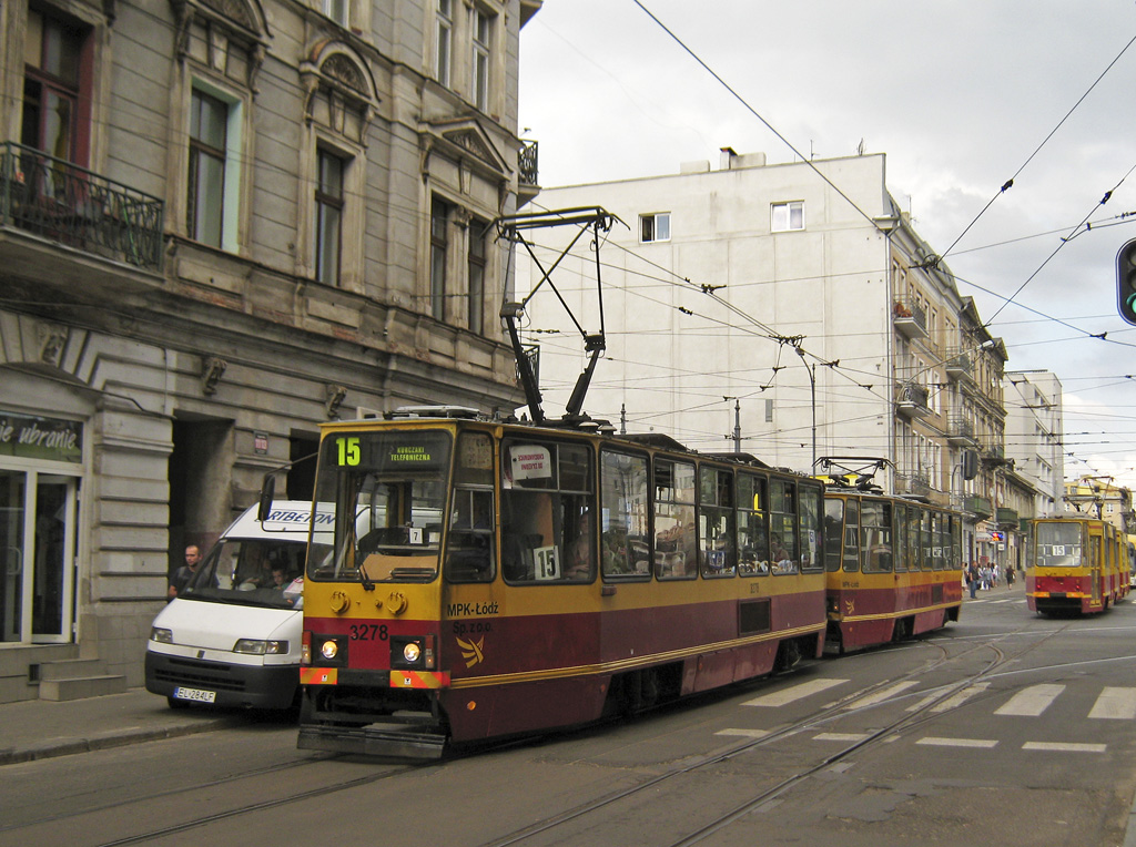 Лодзь, Konstal 805Na № 3278
