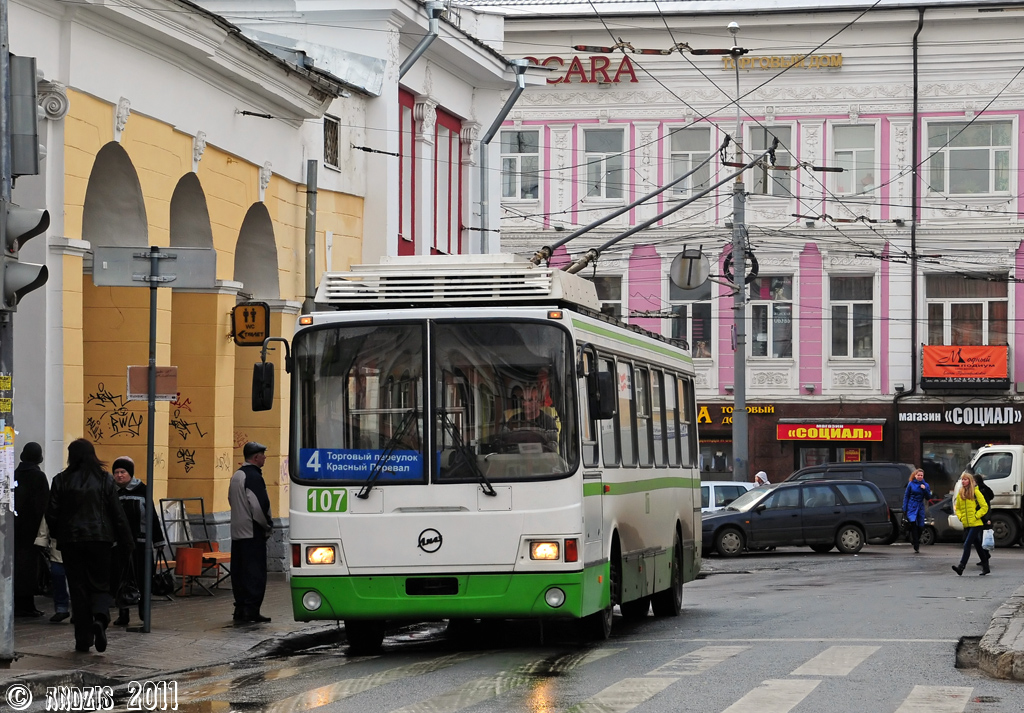 Ярославль, ЛиАЗ-5280 (ВЗТМ) № 107