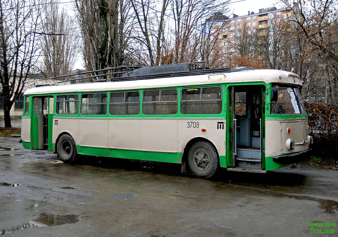 Крымский троллейбус, Škoda 9TrH27 № 3708