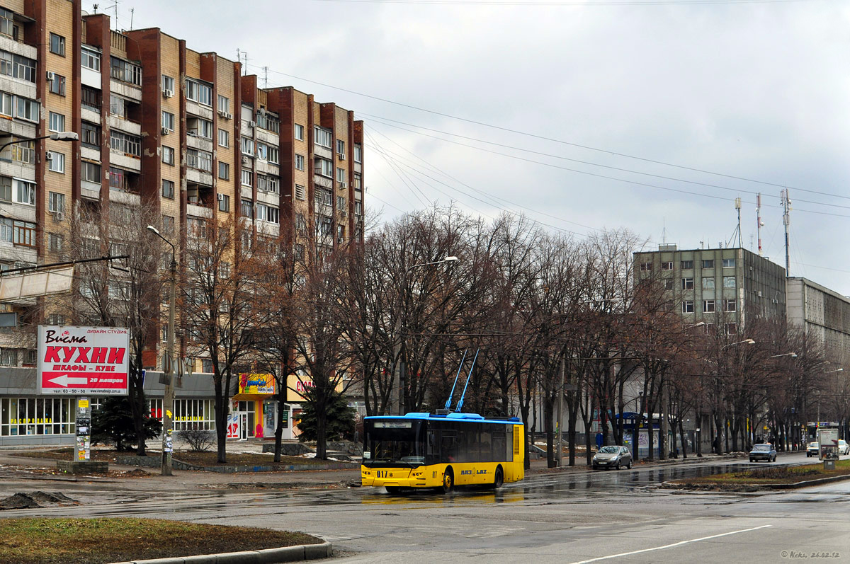 Запорожье, ЛАЗ E183D1 № 017