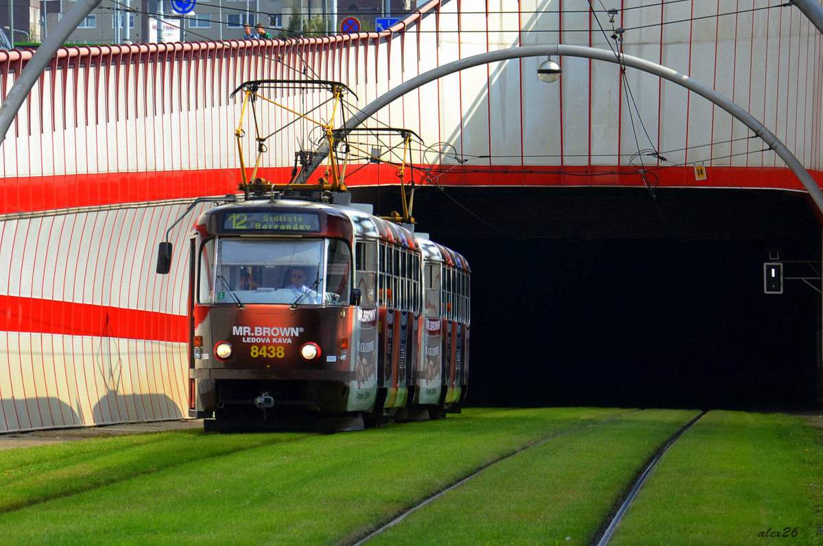 Прага, Tatra T3R.P № 8438