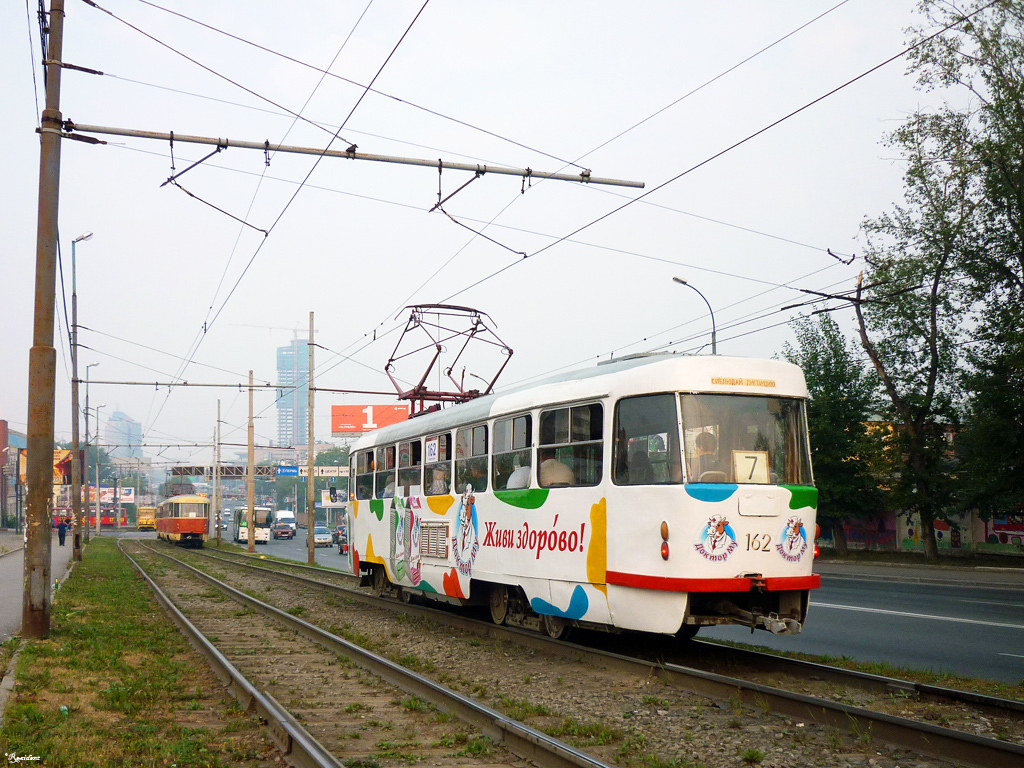 Екатеринбург, Tatra T3SU № 162