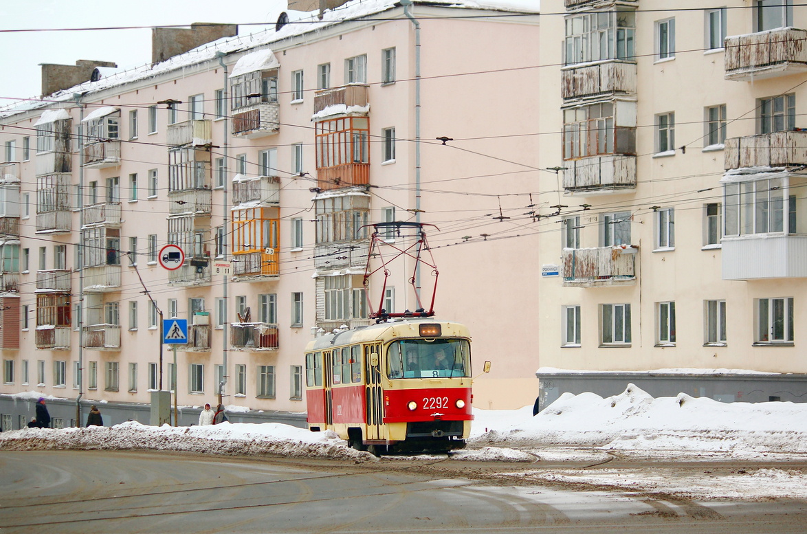 Ижевск, Tatra T3SU № 2292