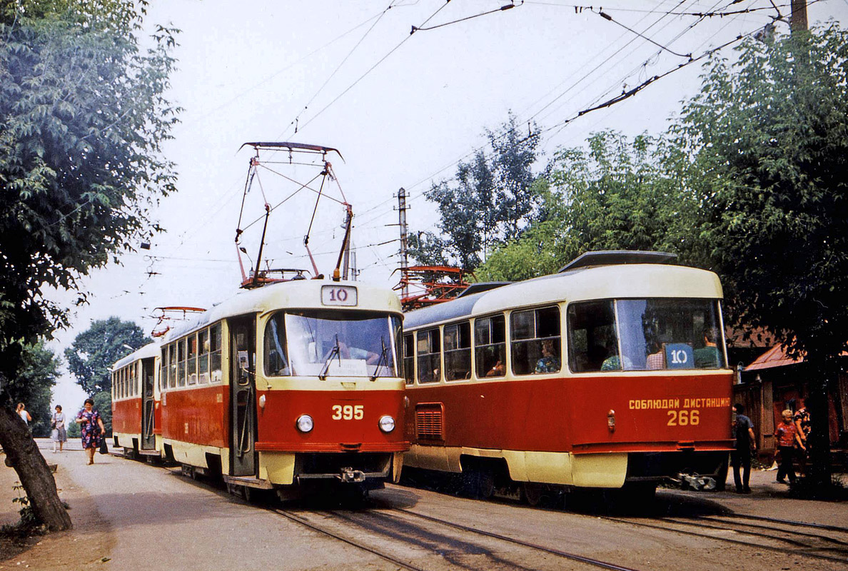Тула, Tatra T3SU (двухдверная) № 395; Тула, Tatra T3SU (двухдверная) № 266