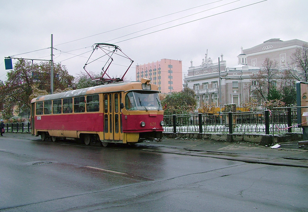 Екатеринбург, Tatra T3SU (двухдверная) № 628