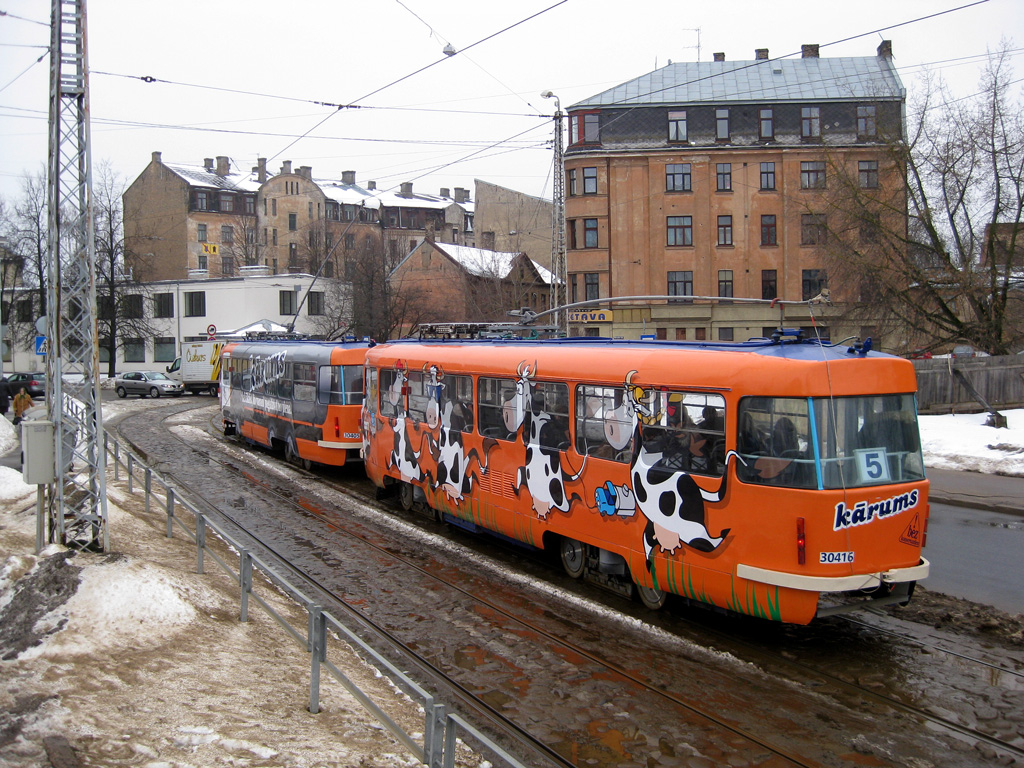 Riga, Tatra T3A Nr. 30416