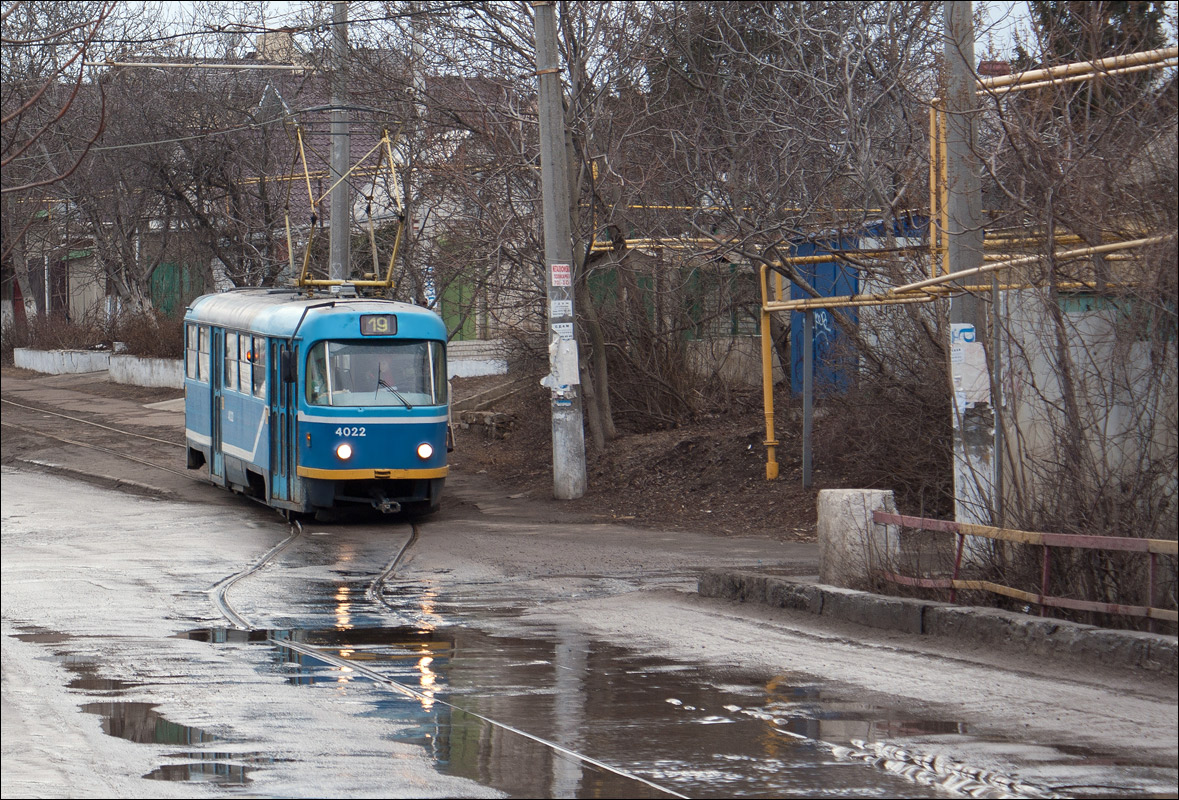 Одесса, Tatra T3R.P № 4022