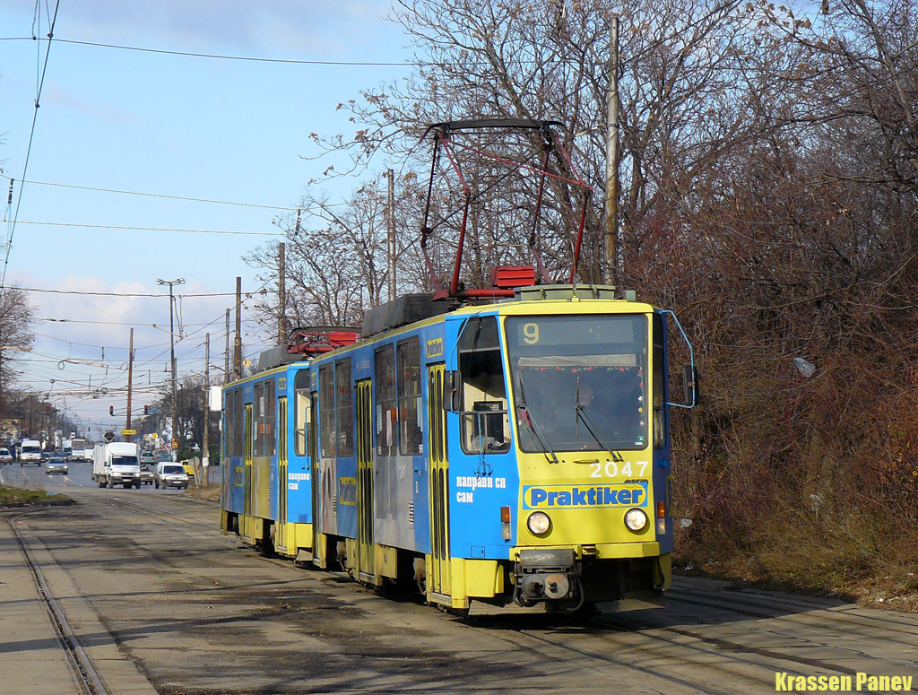 София, Tatra T6A2SF № 2047