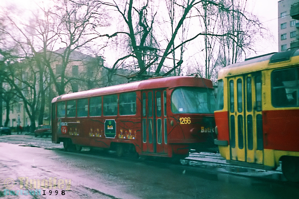 Днепр, Tatra T3SU (двухдверная) № 1266