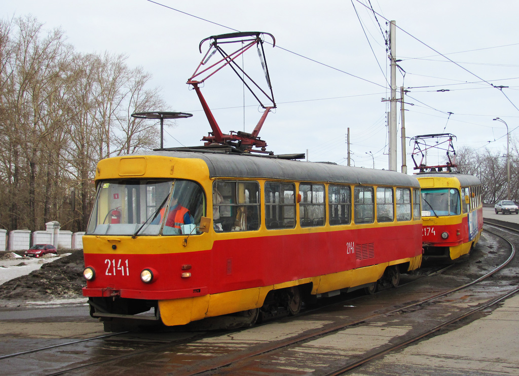 Уфа, Tatra T3R.P № 2141 Уфа, Tatra T3R.P № 2141