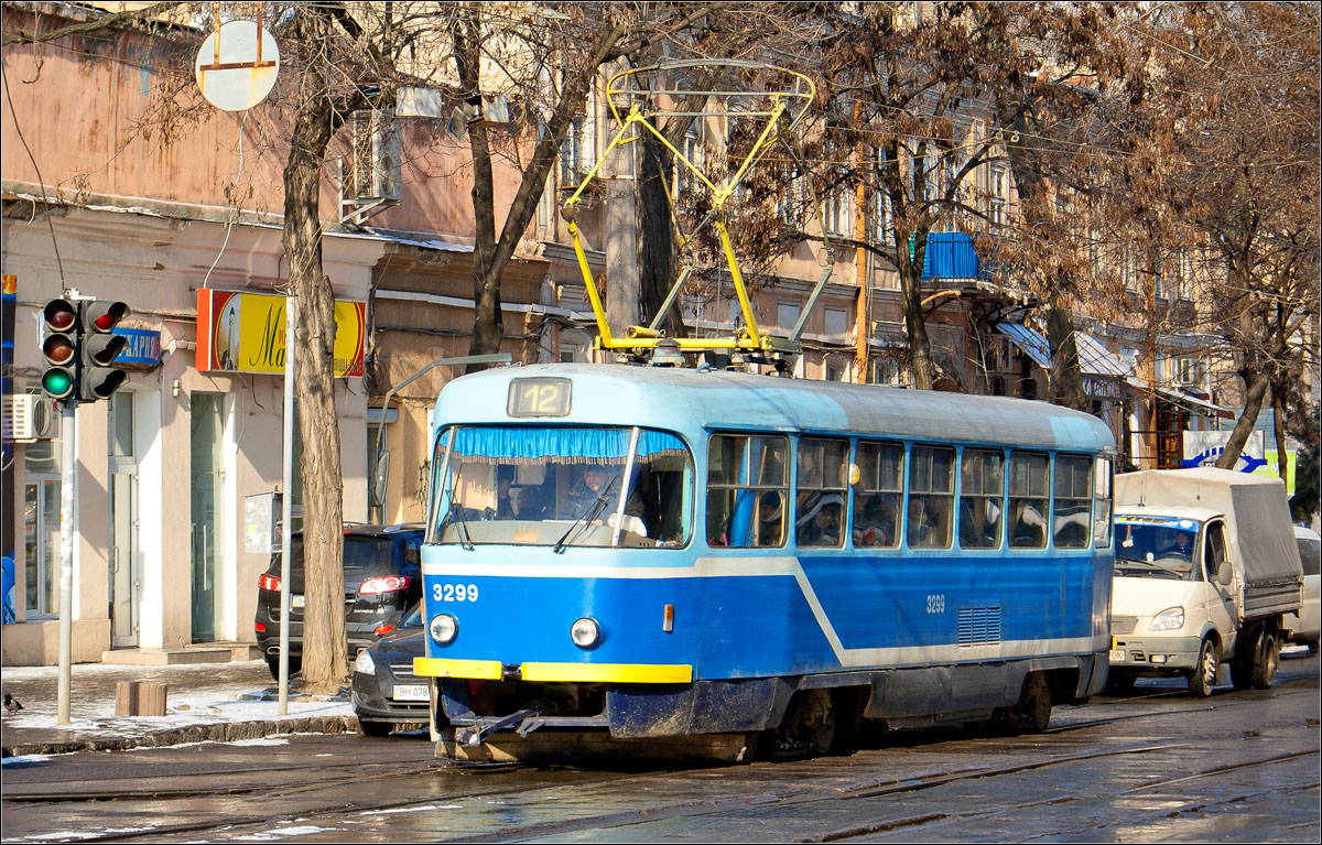 Одесса, Tatra T3R.P № 3299