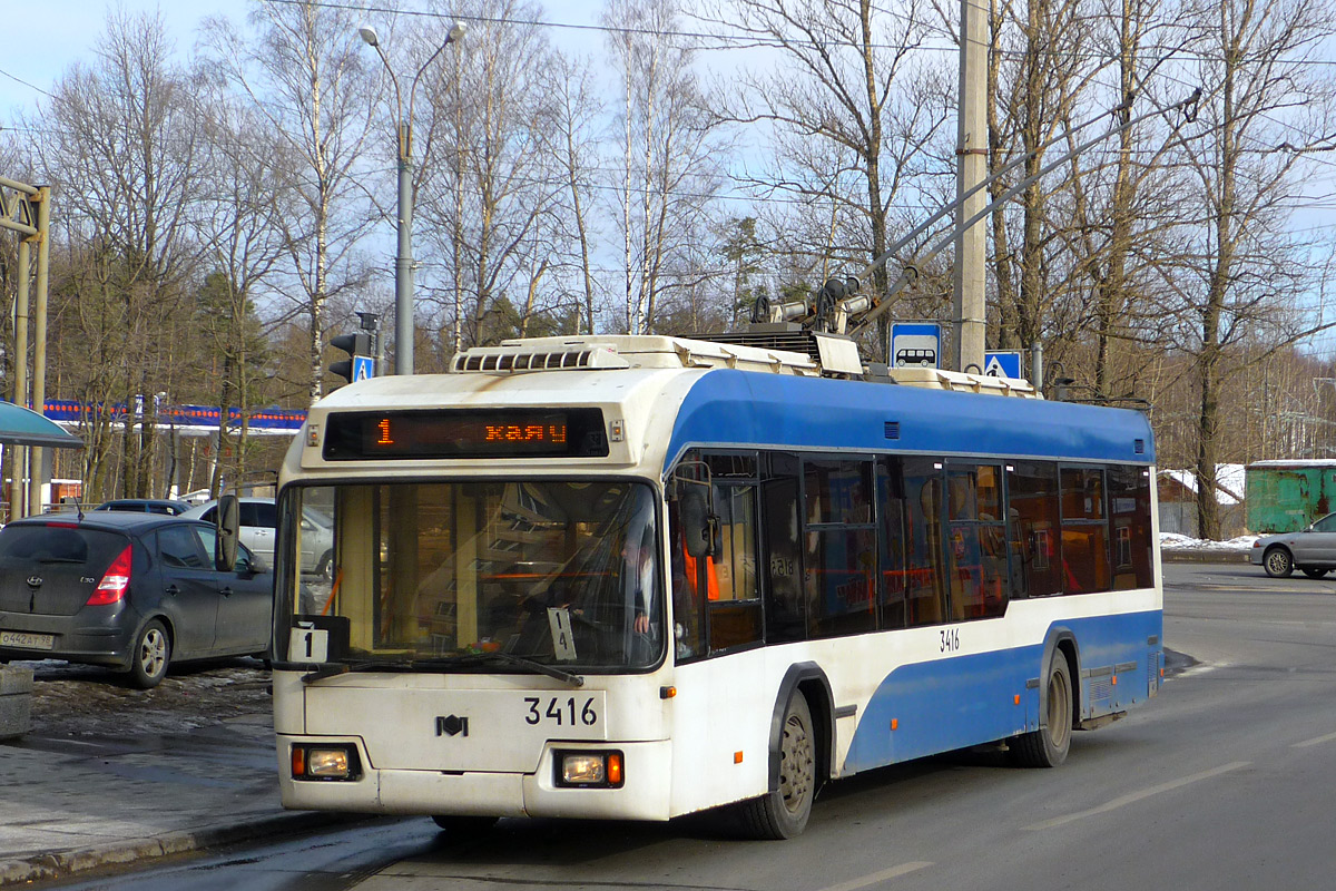Санкт-Петербург, БКМ 321 № 3416