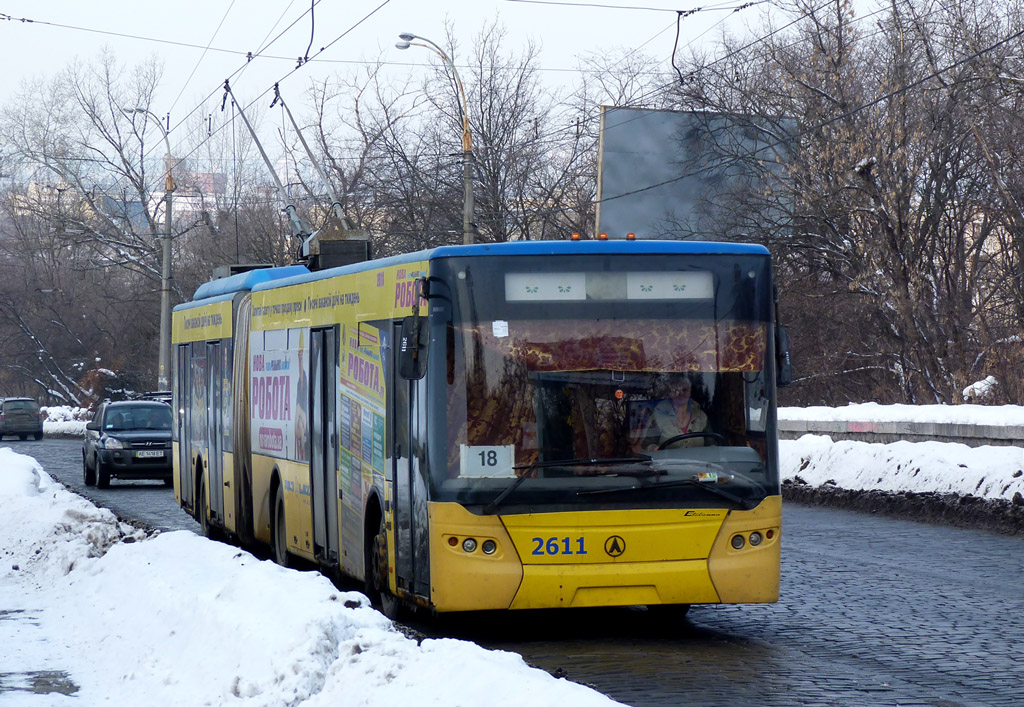 Киев, ЛАЗ E301D1 № 2611
