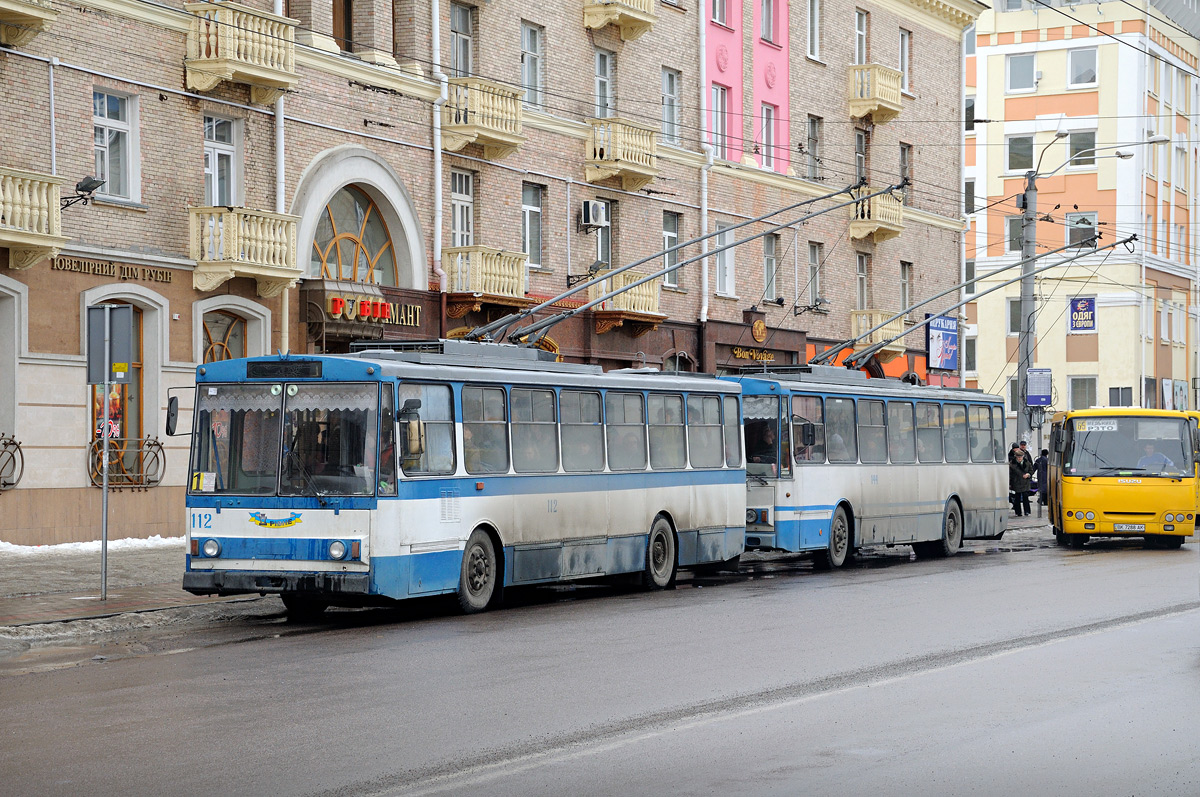 Ровно, Škoda 14Tr89/6 № 112
