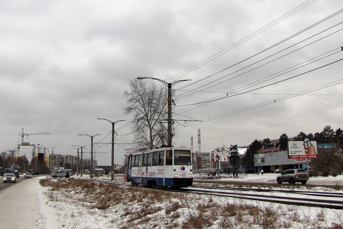 Ангарск, 71-605 (КТМ-5М3) № 123 Ангарск, 71-605 (КТМ-5М3) № 123