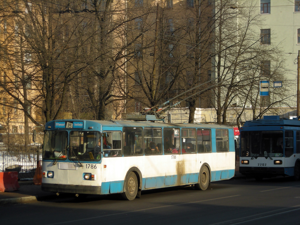 Санкт-Петербург, ЗиУ-682Г-018 [Г0Р] № 1786