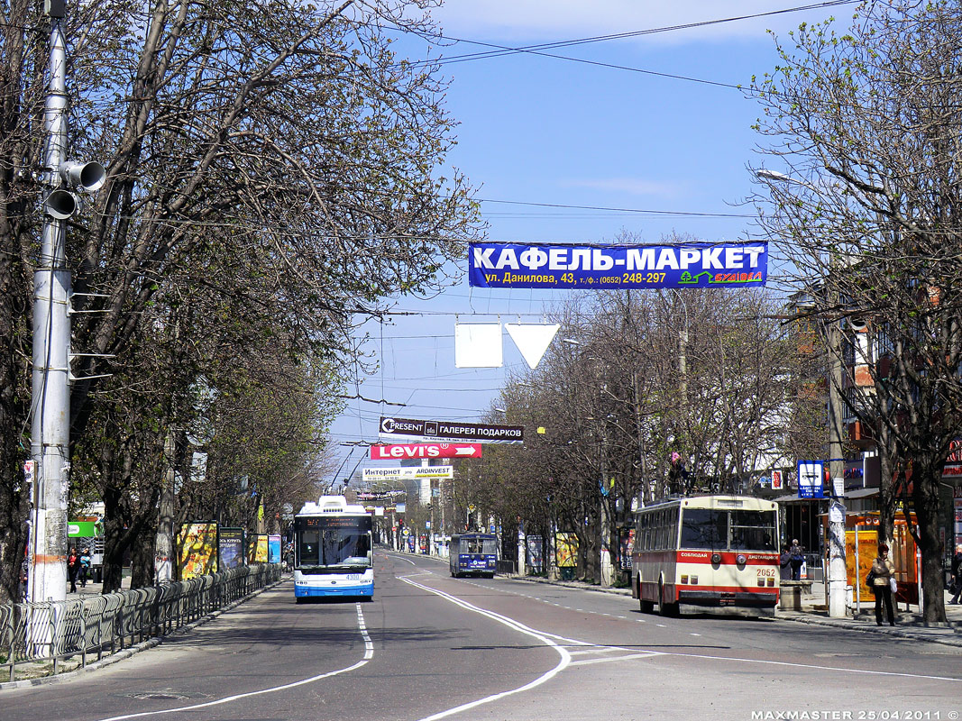 ყირიმის ტროლეიბუსი — Trolleybus lines