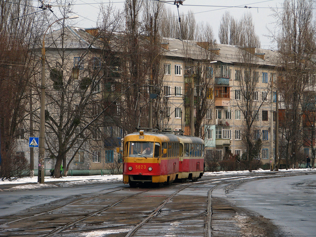 Киев, Tatra T3SU № 5623