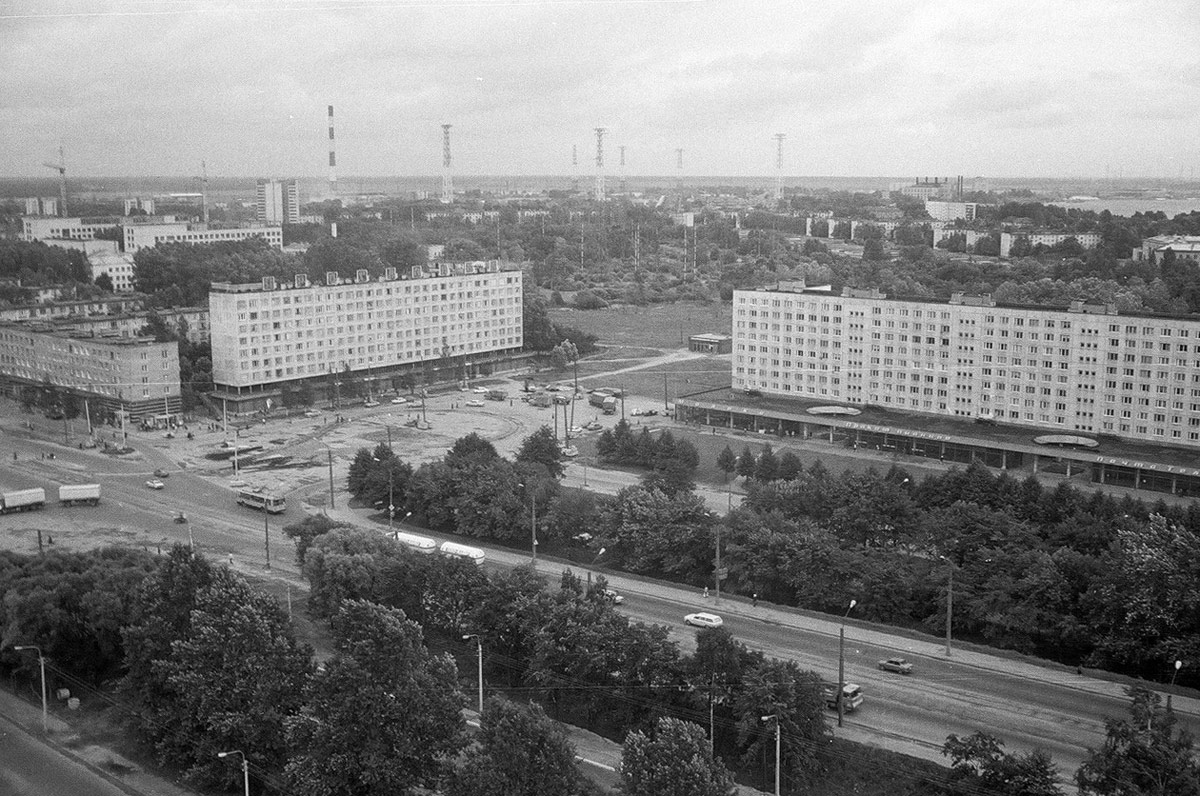 Sankt Petersburg — Tram lines and infrastructure Sankt Petersburg — Tram lines and infrastructure