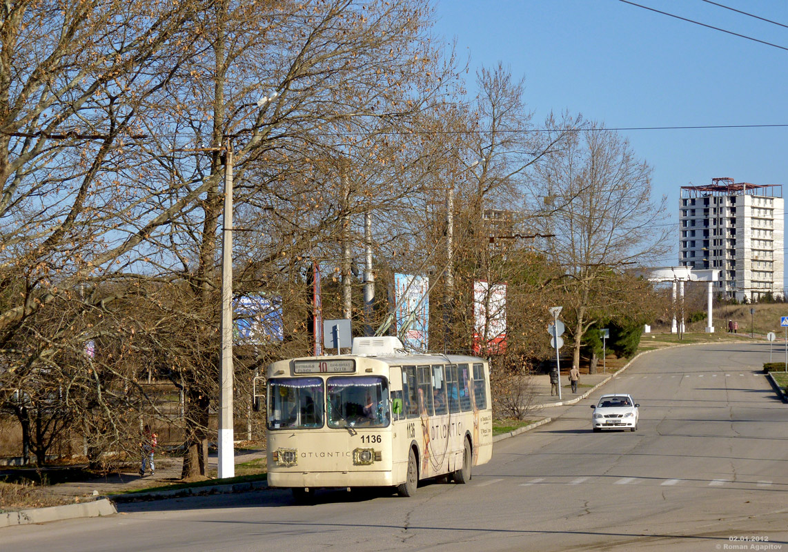 Севастополь, ЗиУ-682В [В00] № 1136