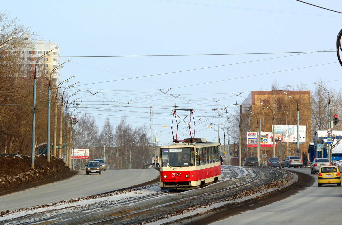 Ижевск, Tatra T6B5SU № 2032