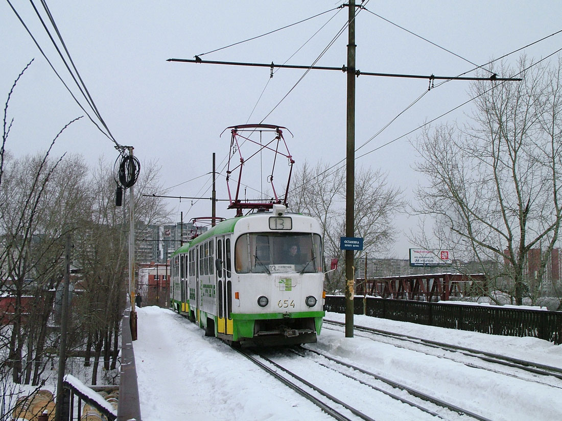 Jekaterinburgas, Tatra T3SU nr. 654