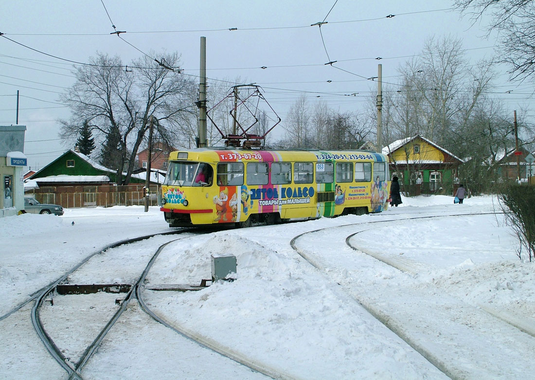 Екатеринбург, Tatra T3SU (двухдверная) № 053