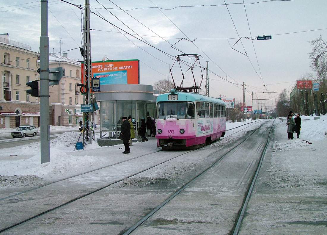Jekaterinburg, Tatra T3SU № 692