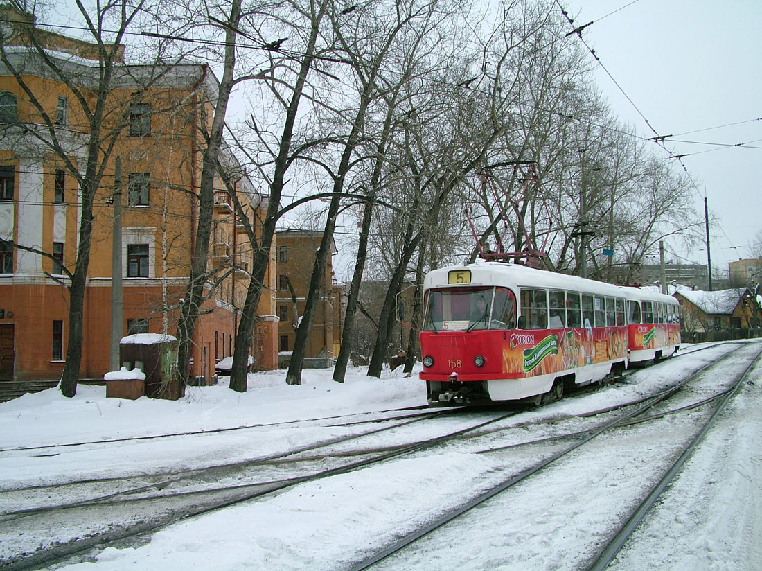 Екатеринбург, Tatra T3SU № 158
