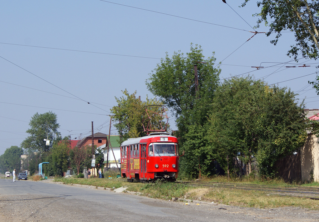 Екатеринбург, Tatra T3SU № 592