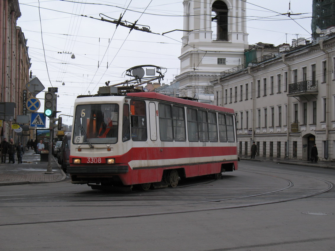 Санкт-Петербург, 71-134А (ЛМ-99АВ) № 3308