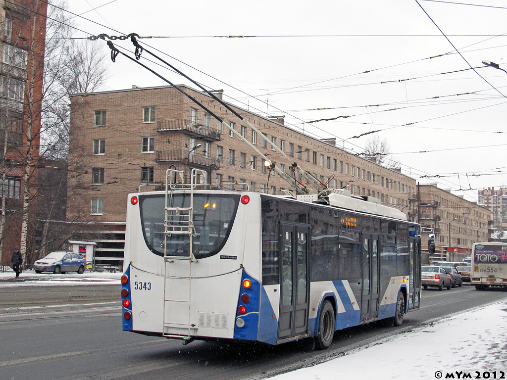 Санкт-Петербург, ВМЗ-5298.01 «Авангард» № 5343