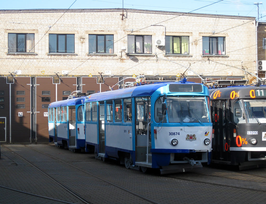 Рига, Tatra T3A № 30874
