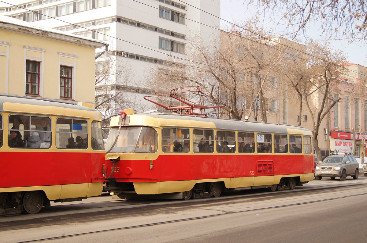 Екатеринбург, Tatra T3SU № 532