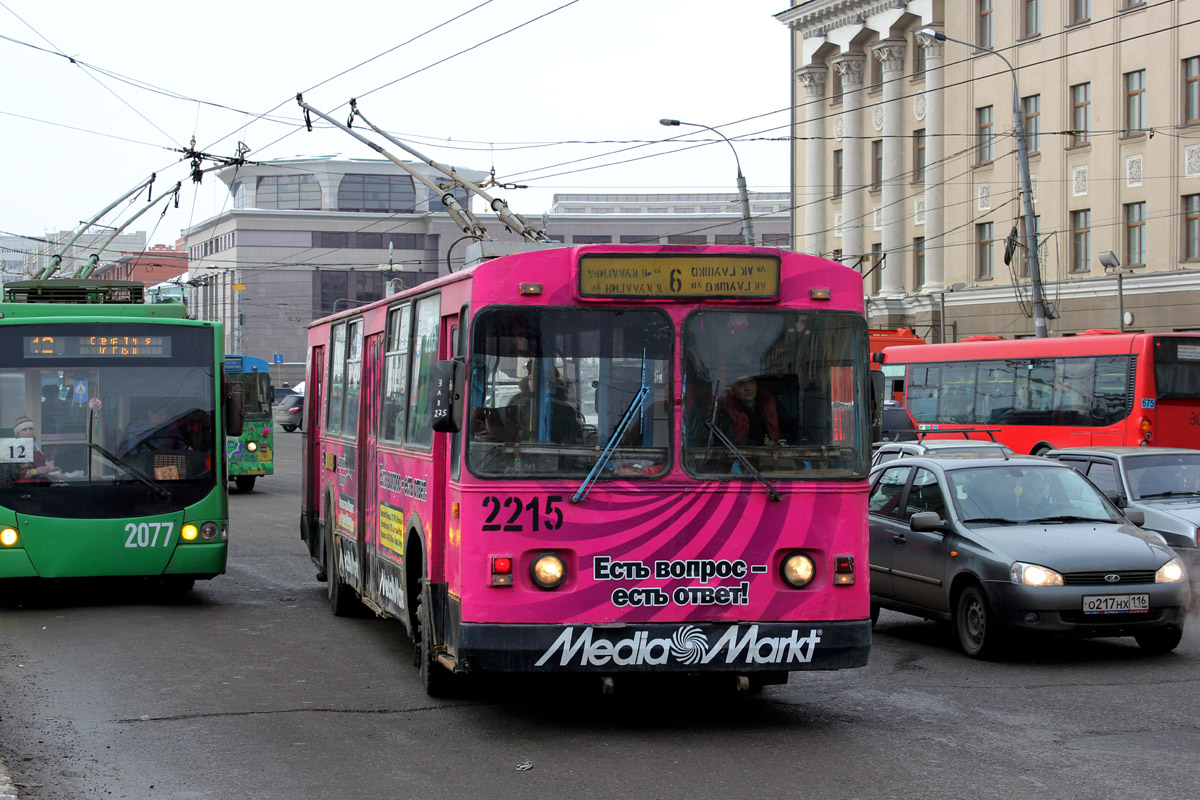 Казань, ЗиУ-682В-012 [В0А] № 2215