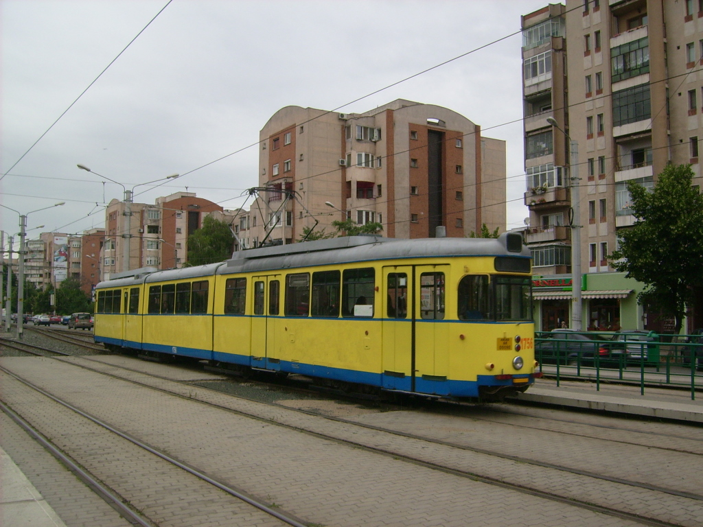 Арад, Duewag GT8 № 1756