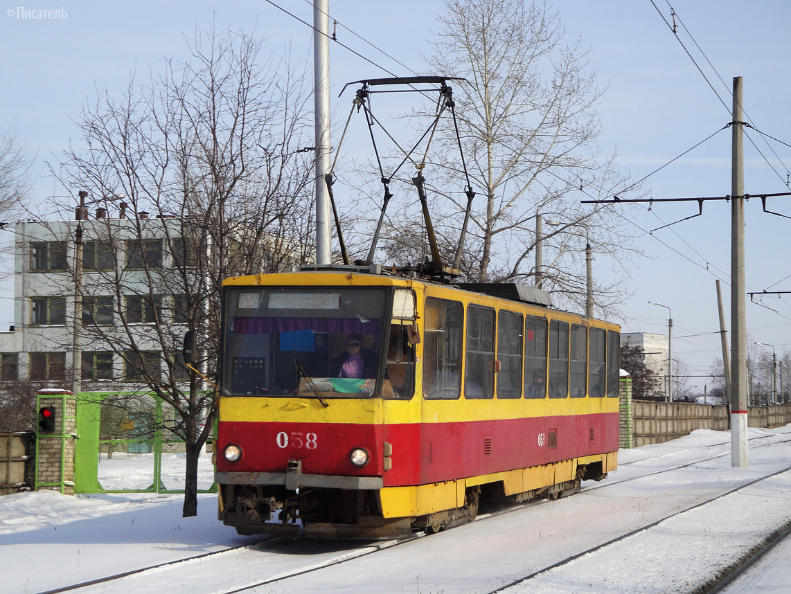 Курск, Tatra T6B5SU № 058