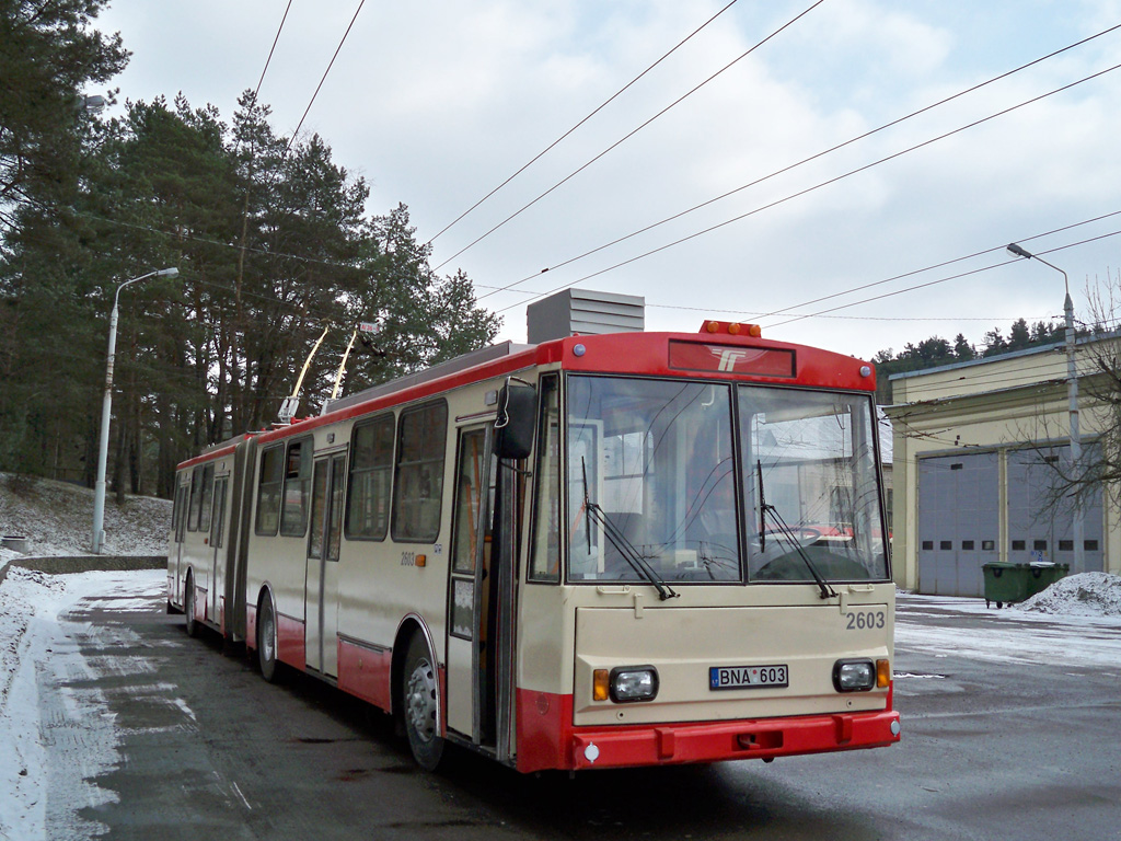 Вильнюс, Škoda 15Tr03/6 № 2603