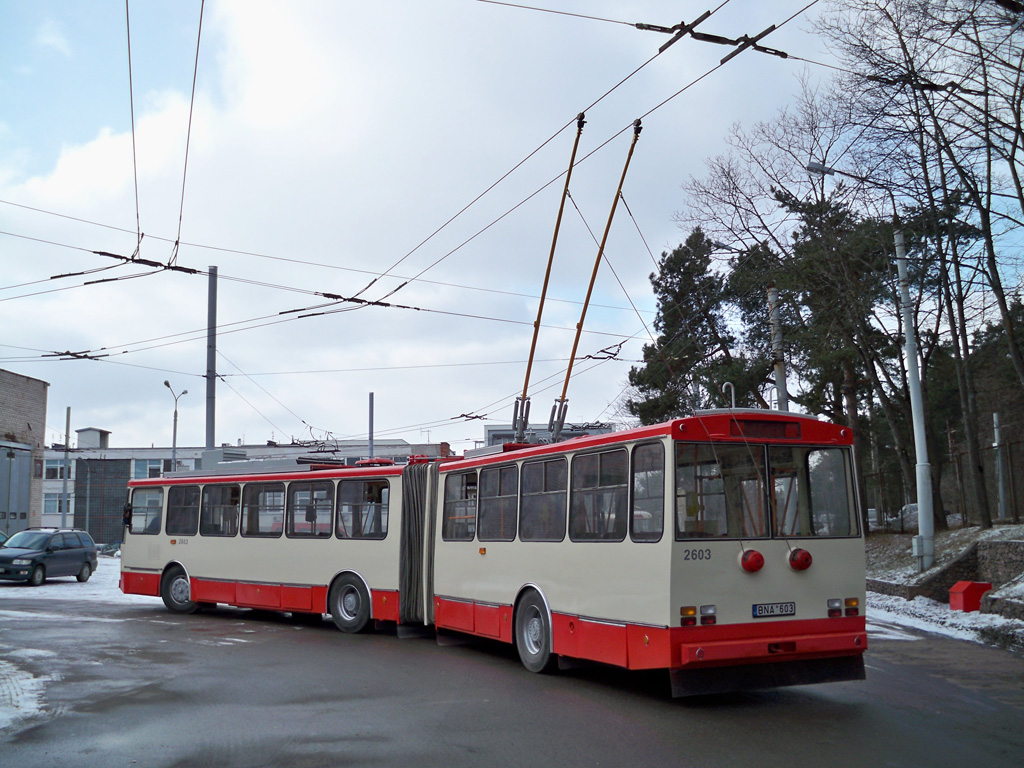 Вильнюс, Škoda 15Tr03/6 № 2603