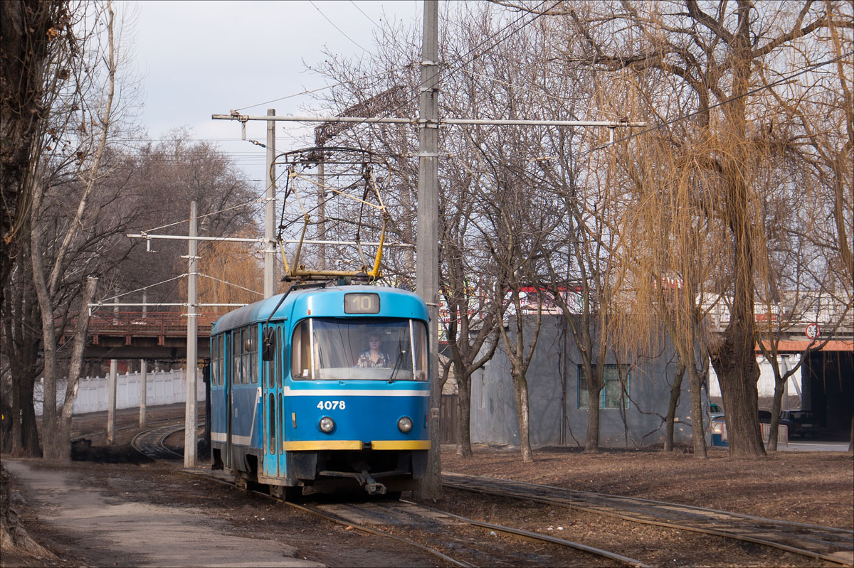 Одесса, Tatra T3R.P № 4078